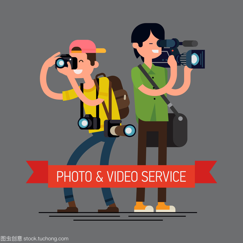 酷的攝影師與攝像師 捕捉瞬間，創造永恒